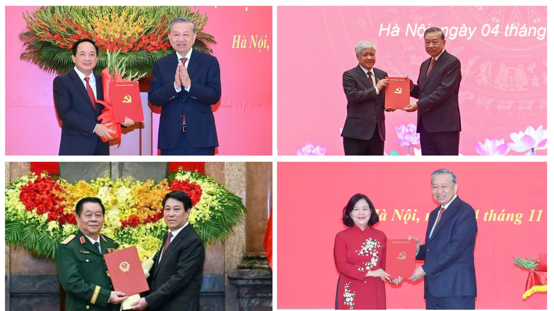 Tin nổi bật ngày 4/11: Bộ Chính trị công bố nhiều quyết định quan trọng về công tác cán bộ