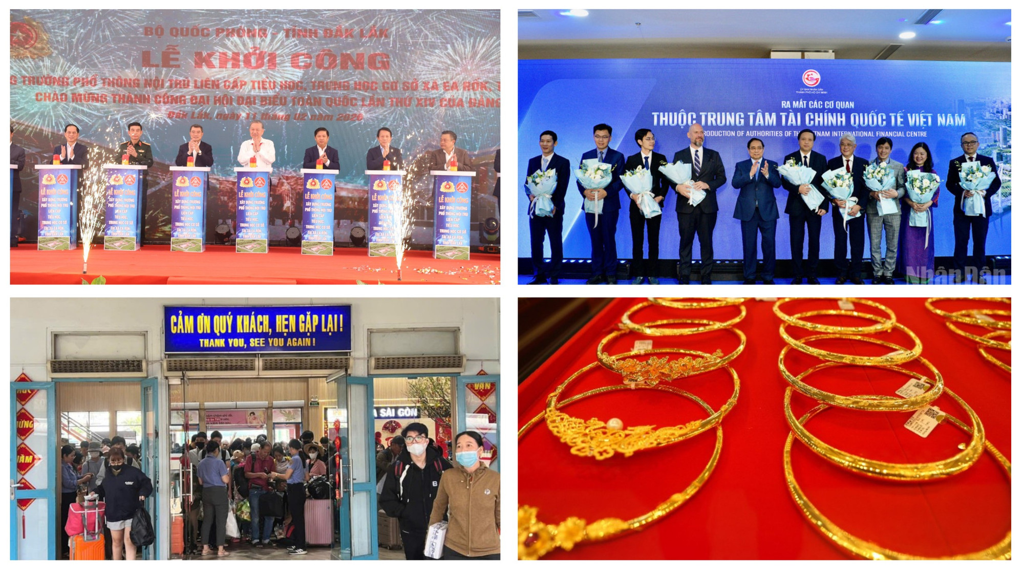 Tin nổi bật ngày 11/2: Tổng Bí thư Tô Lâm dự Lễ khởi công Trường phổ thông nội trú liên cấp xã Ea Rốk; Ra mắt Trung tâm Tài chính quốc tế Việt Nam tại TP Hồ Chí Minh