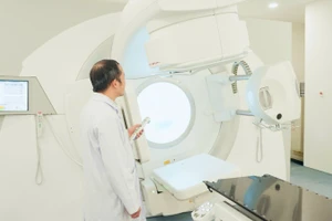 Bệnh viện Bạch Mai vừa đưa vào vận hành hệ thống thiết bị y tế hiện đại phục vụ công tác khám, điều trị bệnh cho người dân. Ảnh: Thế Anh