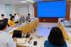 Các đại biểu thảo luận nội dung dự thảo Nghị định quy định chi tiết một số điều và biện pháp tổ chức, hướng dẫn thi hành Luật Dân số.