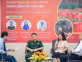 Quang cảnh Tọa đàm “Tìm kiếm, quy tập và xác định danh tính hài cốt liệt sĩ - Mệnh lệnh từ trái tim” của Báo Nhân Dân. (Ảnh MINH DUY)