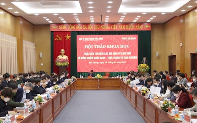 Quang cảnh hội thảo.