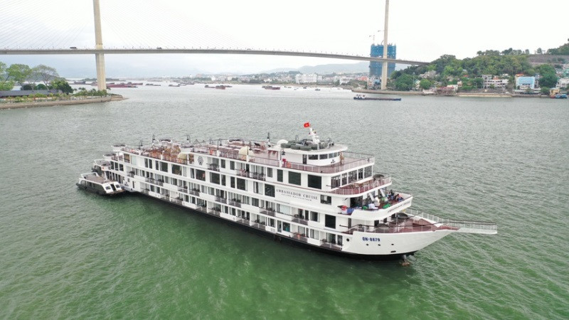 Tàu Am Bassador Cruise, số hiệu QN 8879.