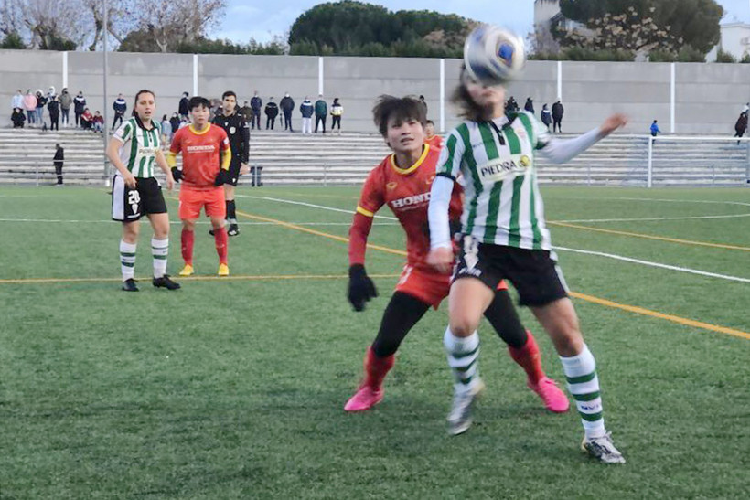 Đội tuyển nữ Việt Nam đã giành 2 trận thắng và 1 hòa sau 3 trận đấu giao hữu. (Ảnh: VFF)