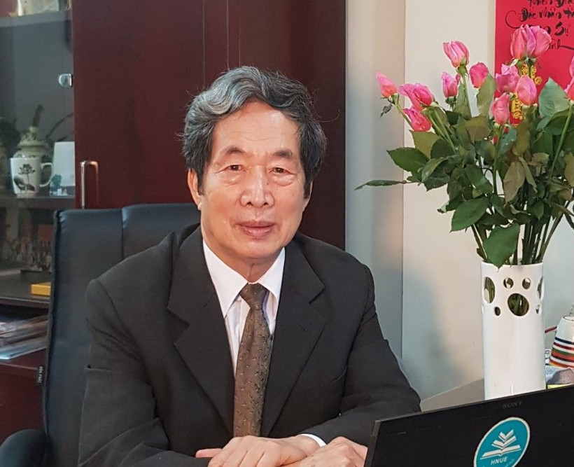 PGS,TS Nghiêm Đình Vỳ, nguyên Hiệu trưởng Trường đại học Sư phạm Hà Nội.