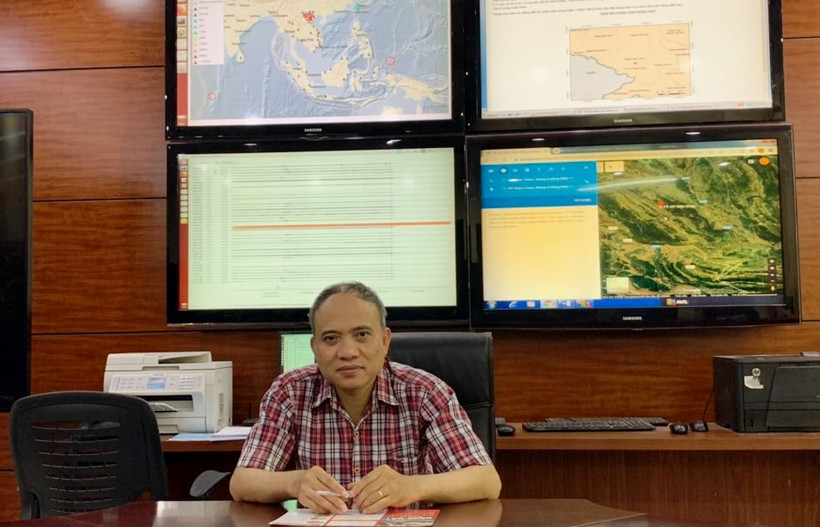 Ông Nguyễn Xuân Anh, Viện trưởng Viện Vật lý địa cầu.