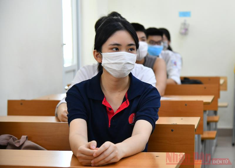 Thí sinh Kỳ thi tốt nghiệp THPT 2020 (Ảnh: THUỶ NGUYÊN)