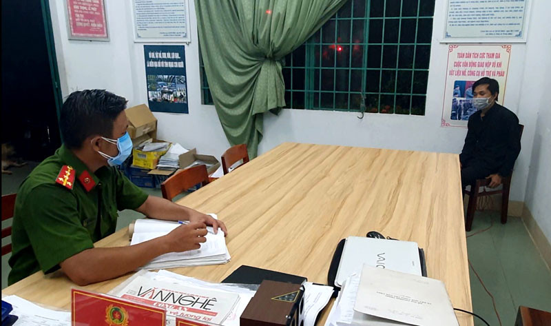 Sau khi bị bắt giữ và đưa về trụ sở Cơ quan Công an, Lê Kim Luân đã thừa nhận toàn bộ hành vi phạm tội của mình.