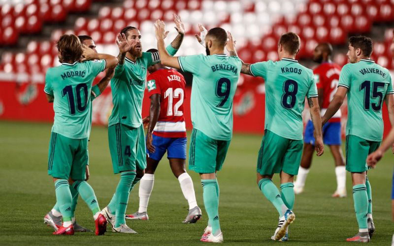 Real chỉ còn cách chức vô địch La Liga hai điểm nữa. (Ảnh: Real Madrid)