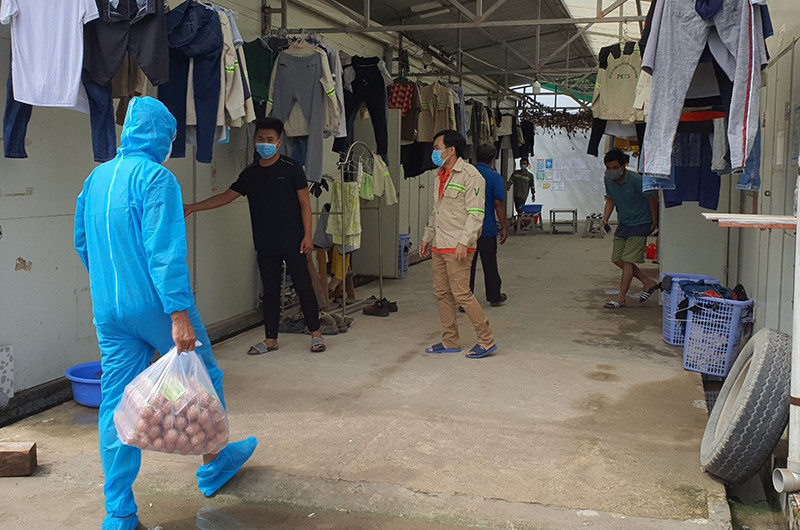Hàng trăm chủ nhà trọ trên địa bàn tỉnh Bà Rịa - Vũng Tàu đã miễn, giảm tiền thuê và hỗ trợ người thuê nhà lương thực, thực phẩm.