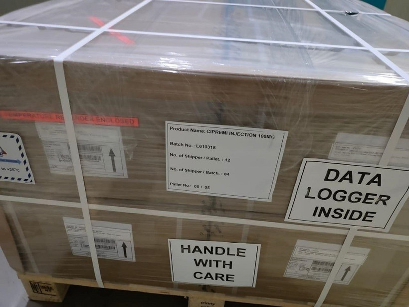 Lô thuốc Remdesivir đầu tiên đã về đến Việt Nam