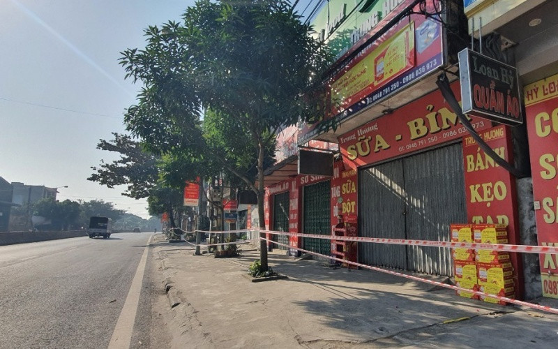 Phong tỏa một số khu vực trên địa bàn huyện Đông Hưng, hoạt động vận tải khách bị co hẹp.