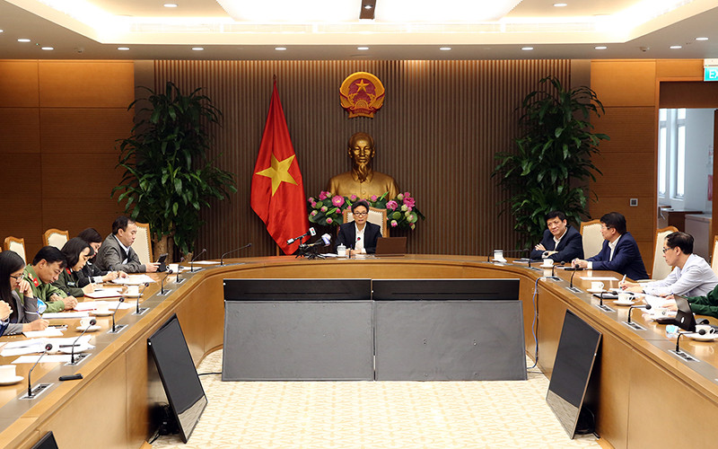  Phó Thủ tướng Vũ Đức Đam chủ trì cuộc họp Ban Chỉ đạo Quốc gia phòng, chống dịch bệnh Covid-19