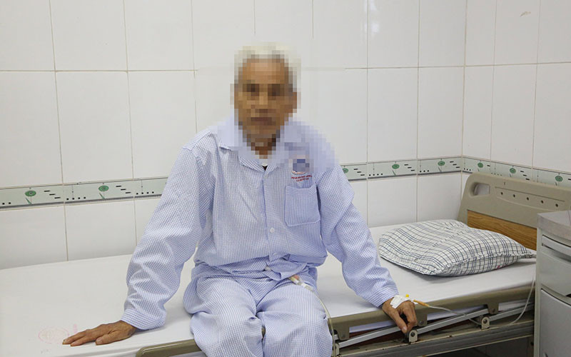 Bệnh nhân bình phục sau ca phẫu thuật hy hữu.