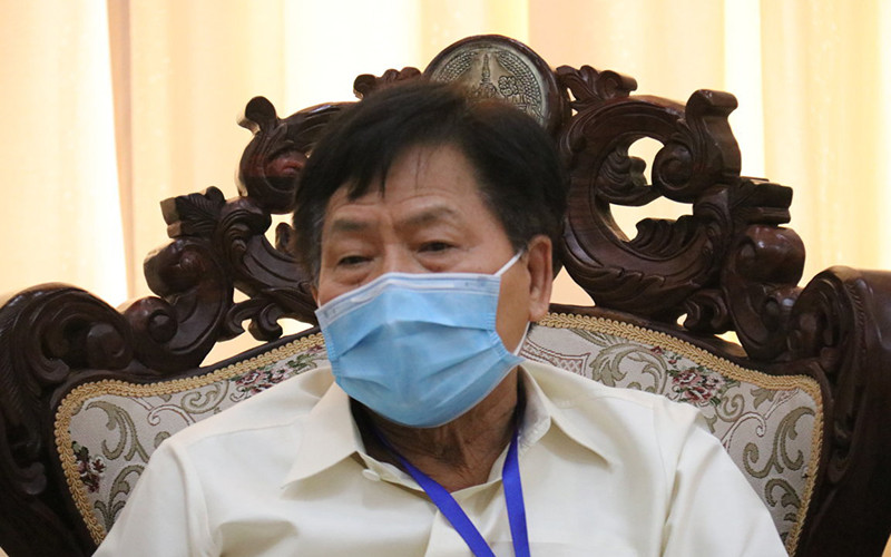 Bộ trưởng Y tế Lào Bounkong Sihavong nhấn mạnh Lào cần thắt chặt biện pháp phòng chống dịch bệnh Covid-19 để sớm đối phó kịp thời.