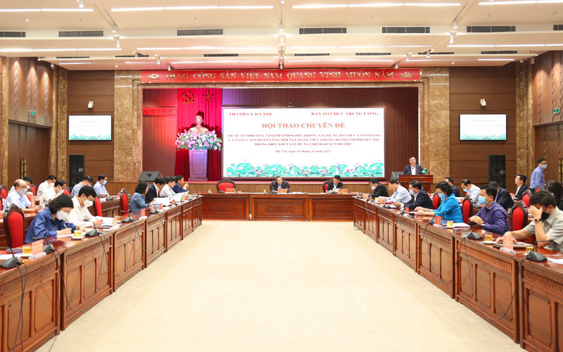 Toàn cảnh hội thảo.