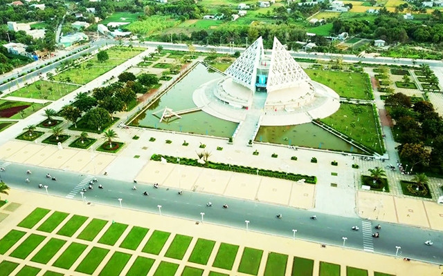 Một góc TP Phan Rang -Tháp Chàm (Ninh Thuận) hôm nay.