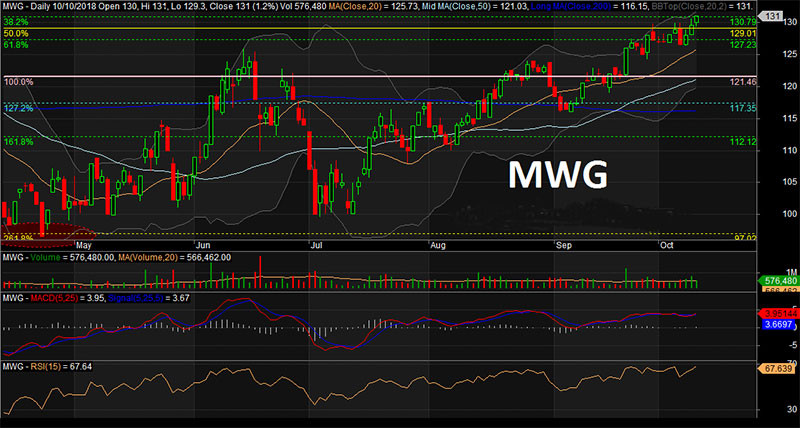 VSD đã chuyển quyền 1,7 triệu cổ phiếu MWG cho các nhà đầu tư. (Ảnh minh họa)