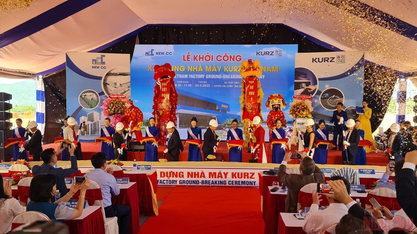 Khởi công dự án đầu tiên trong Khu công nghiệp Becamex VSIP Bình Định.