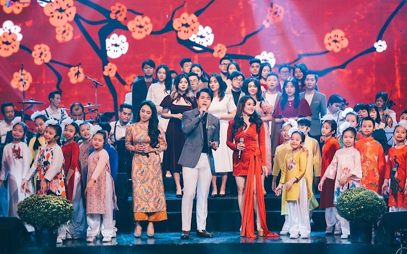 Chương trình mang đến những những ca khúc hiện đại nhưng mang đậm màu sắc hoài niệm. (Ảnh: VTV)