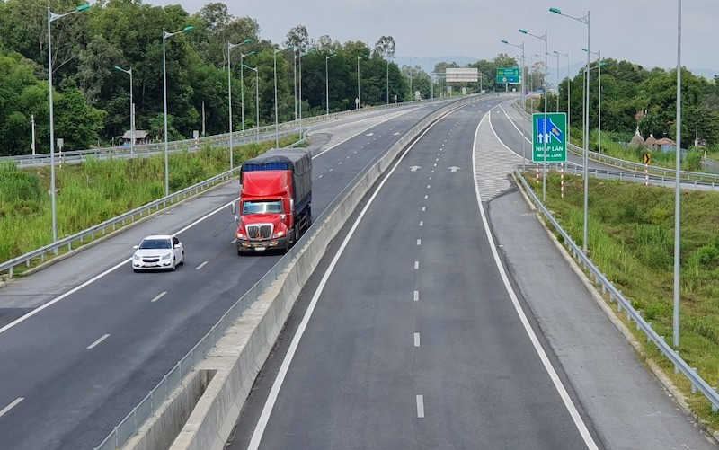 Cao tốc Đà Nẵng - Quảng Ngãi. (Ảnh: VEC)