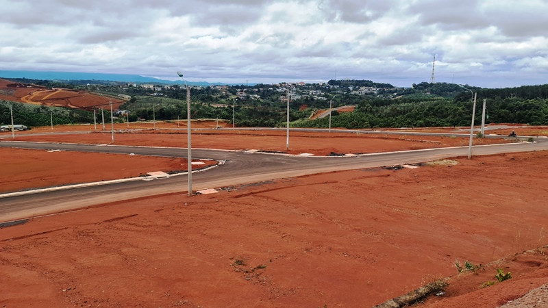 Khu tái định cư Đắk Nur B thuộc phường Nghĩa Đức đã hoàn thành hơn 90% khối lượng, sẽ phân lô cấp đất cho người dân trong quý 1 năm 2021.