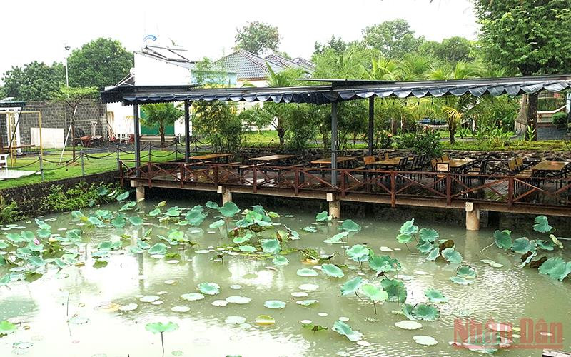 Một công trình xây dựng trên địa bàn xã Ea Kao, thành phố Buôn Ma Thuột. (Ảnh minh họa)