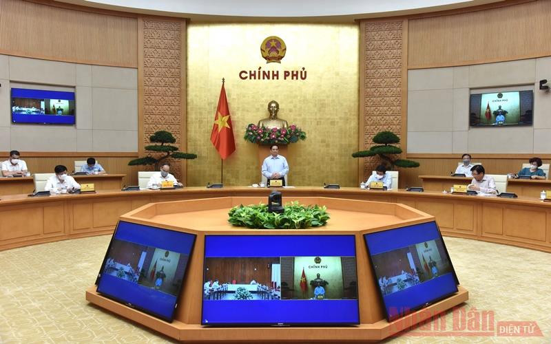 Toàn cảnh buổi làm việc. (Ảnh: TRẦN HẢI)