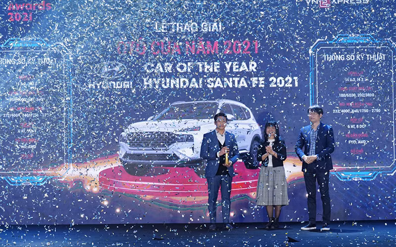 Lễ trao giải Ô-tô của năm. (Ảnh: Ban Tổ chức cung cấp)