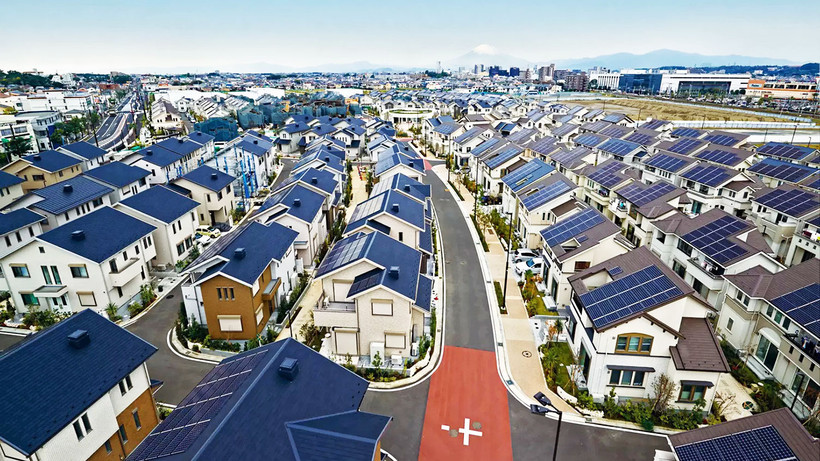 Một dự án thí điểm thành phố thông minh tại Nhật Bản. Ảnh: JAPAN TODAY