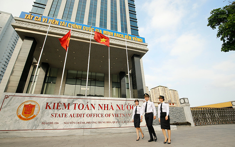 Kiểm toán nhà nước công bố quyết định kiểm toán chuyên đề các nguồn lực phòng, chống dịch Covid-19. Ảnh: sav.gov.vn