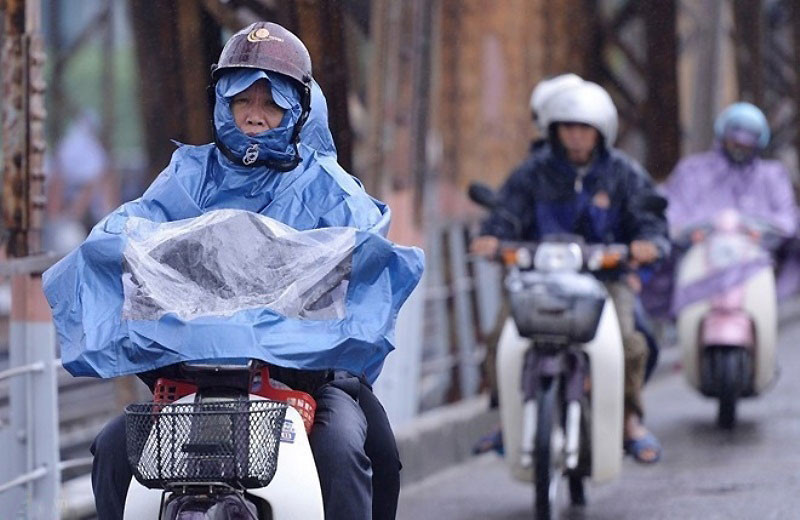 Đón không khí lạnh, các tỉnh miền bắc có mưa dông, từ ngày mai chuyển mát. (Ảnh minh họa)