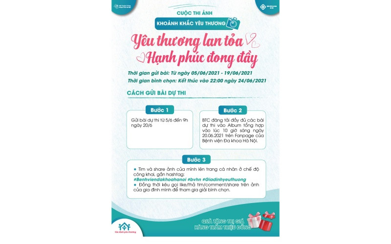 Thi ảnh “Khoảnh khắc yêu thương” lan tỏa hạnh phúc gia đình