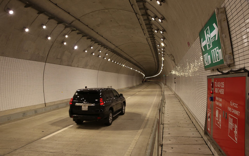 Tiếp tục vận hành hầm Hải Vân 2