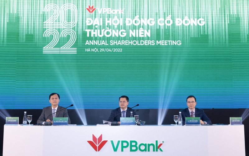 Đại hội đồng cổ đông VPBank tổ chức chiều 29/4 tại Hà Nội.
