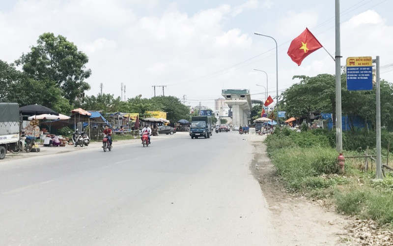 Quốc lộ 6 - đoạn từ Ba La đến Xuân Mai chuẩn bị được đầu tư cải tạo, nâng cấp. (Ảnh: Đặng Sơn)
