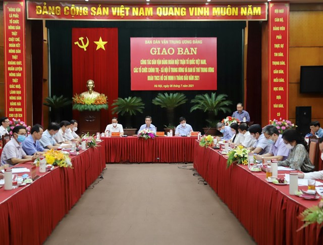Quang cảnh hội nghị. Ảnh: Báo Đại đoàn kết.