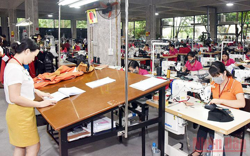 WB dự báo dệt may của Việt Nam sẽ là một trong những ngành có mức tăng trưởng nhanh nhất nhờ RCEP. (Ảnh: VIẾT CHUNG)