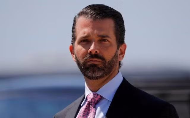Donald Trump Jr., con trai cả của Tổng thống Mỹ Donald Trump được xác nhận mắc Covid-19. (Ảnh: Reuters)
