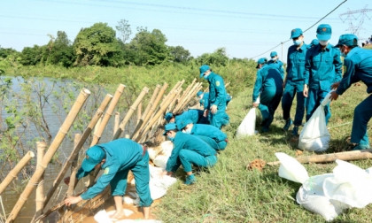 Lực lượng phòng, chống thiên tai tại các cơ sở có vai trò rất quan trọng trong việc nắm bắt tình hình khi xảy ra thiên tai.