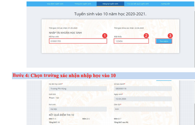 Hôm nay, Hà Nội mở hệ thống xác nhận nhập học trực tuyến lớp 10