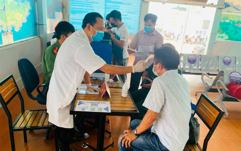 Kiểm soát chặt chẽ người ra vào địa bàn Cô Tô.