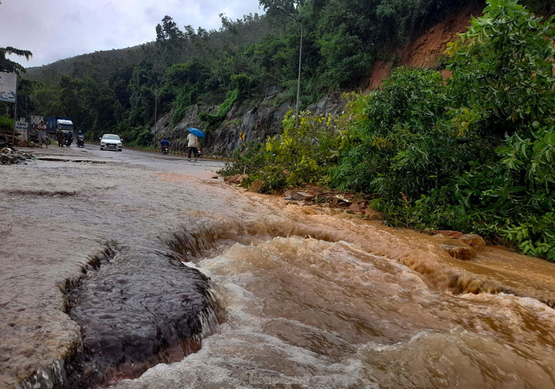 Cảnh báo lũ quét, sạt lở đất ở khu vực vùng núi Trung Bộ và phía Bắc Tây Nguyên. (Ảnh minh họa)