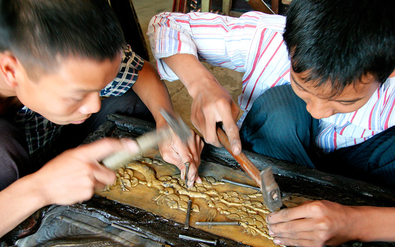 Gò đồng ở Đại Bái