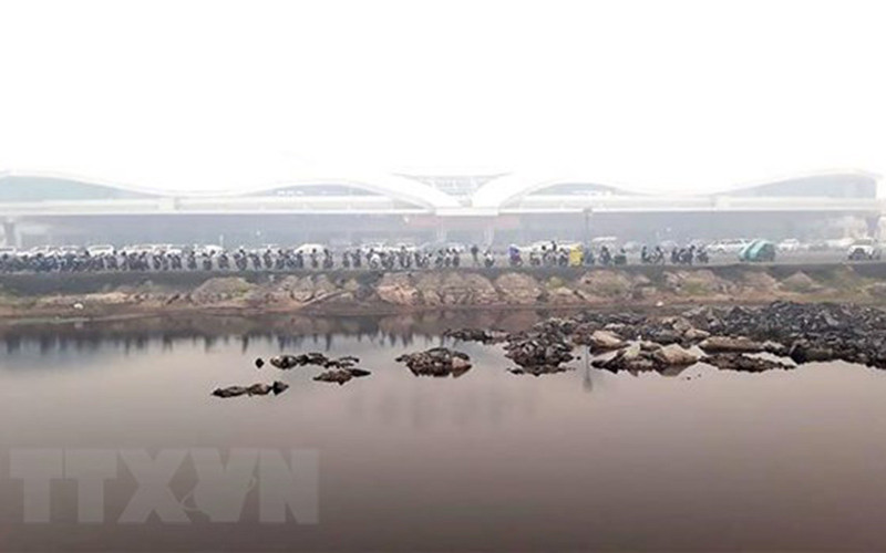 Một góc đảo Kalimantan, nơi được chọn để xây dựng thủ đô mới của Indonesia. (Ảnh: AFP/TTXVN)