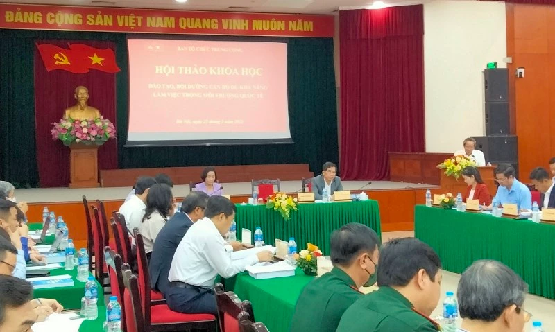 Quang cảnh hội thảo.
