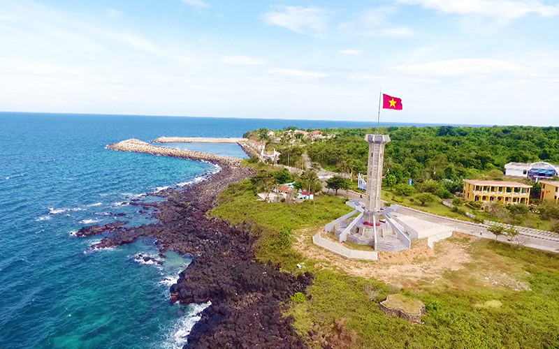 Đảo Cồn Cỏ (Quảng Trị) điểm đến được nhiều khách du lịch lựa chọn trong dịp hè này.