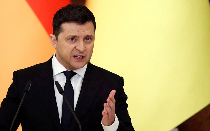 Tổng thống Ukraine Volodymyr Zelensky. (Ảnh: Reuters)