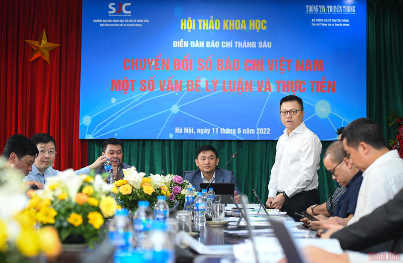 Hình ảnh tại Hội thảo khoa học chuyển đổi số báo chí Việt Nam