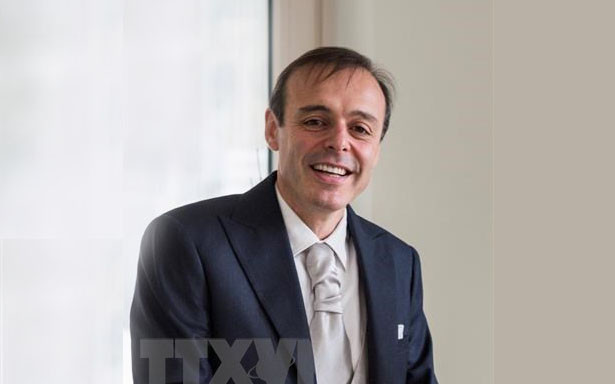 Luật sư Davide Galllasso thuộc Văn phòng luật sư Davide Gallasso và cộng sự tại Lecco (Italia). (Ảnh: TTXVN)